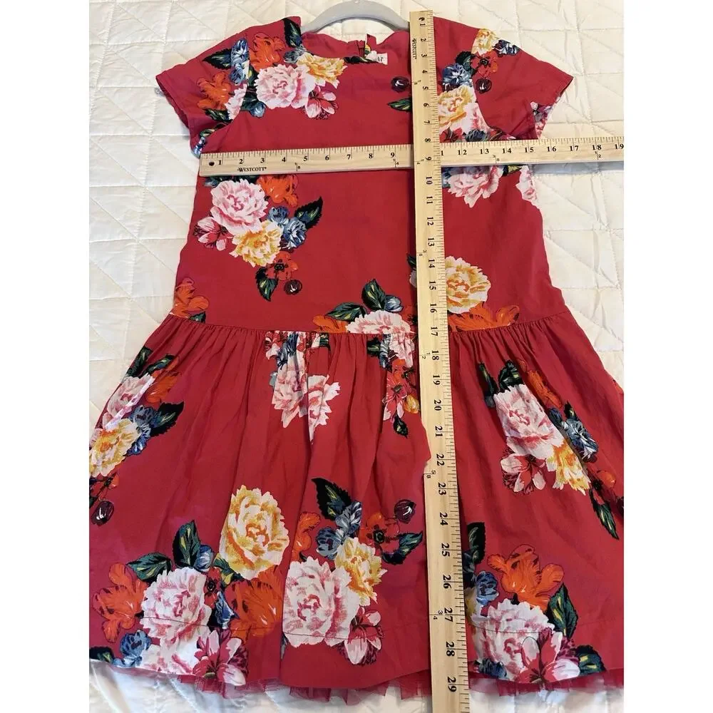 Gap Kids Girls Floral Fit & Flare Dress – Size Large (10-11)